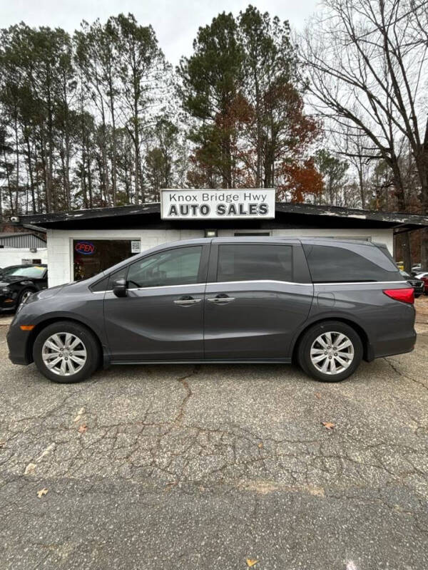 2019 Honda Odyssey for sale at Knox Bridge Hwy Auto Sales in Canton GA