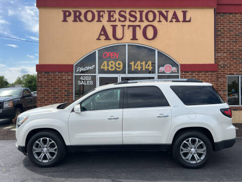 2014 GMC Acadia for sale at Professional Auto Sales & Service in Fort Wayne IN