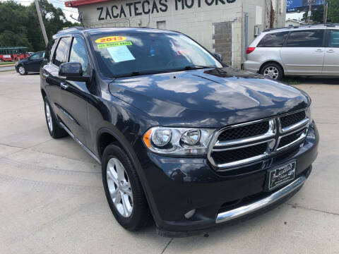2013 Dodge Durango for sale at Zacatecas Motors Corp in Des Moines IA