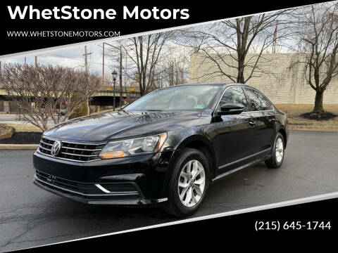 2016 Volkswagen Passat for sale at WhetStone Motors in Bensalem PA