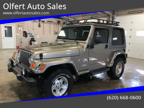 2003 Jeep Wrangler for sale at Olfert Auto Sales LLC in Copeland KS