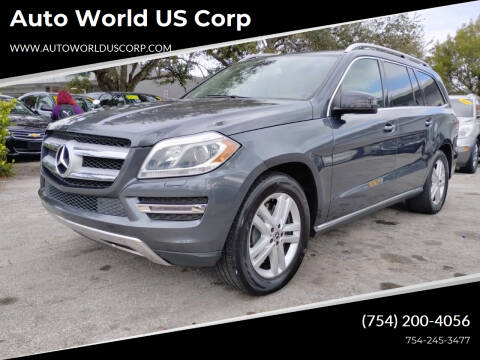 2013 Mercedes-Benz GL-Class for sale at Auto World US Corp in Plantation FL