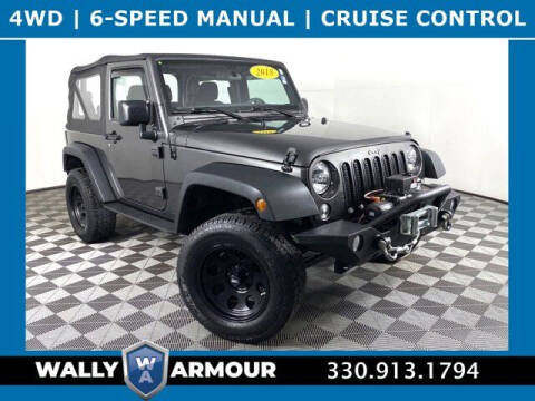 2018 Jeep Wrangler JK for sale at Wally Armour Chrysler Dodge Jeep Ram in Alliance OH