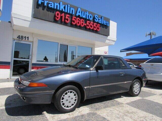 1991 Mercury Capri for sale at Franklin Auto Sales in El Paso TX
