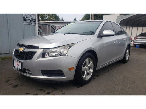 2013 Chevrolet Cruze for sale at H5 AUTO SALES INC in Federal Way WA
