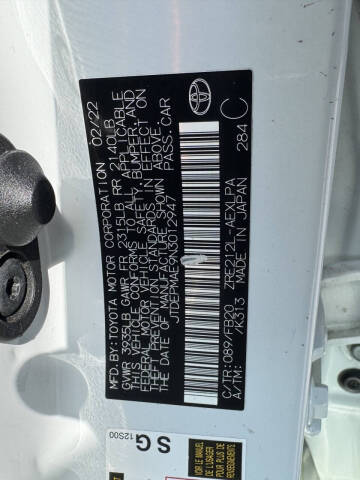 2022 Toyota Corolla LE