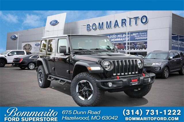 2021 Jeep Wrangler Unlimited for sale at NICK FARACE AT BOMMARITO FORD in Hazelwood MO