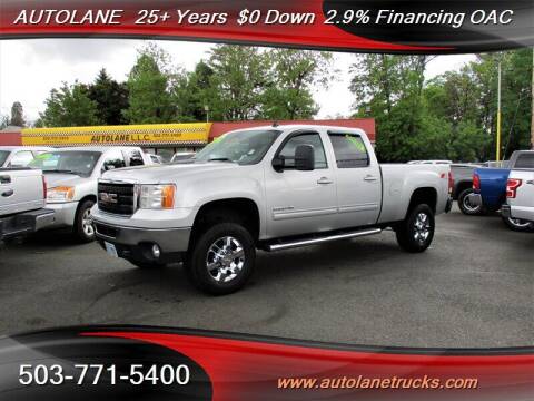2011 GMC Sierra 2500HD for sale at Auto Lane in Portland OR