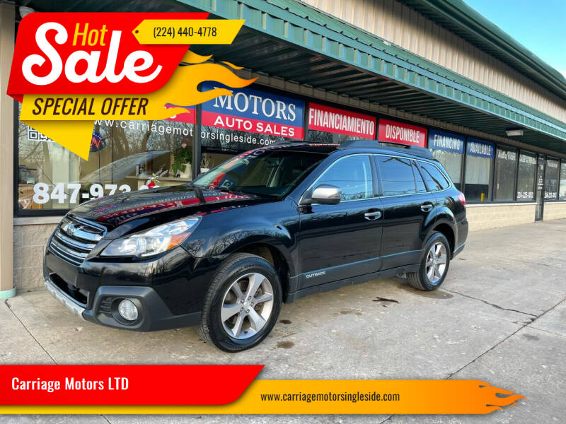 2013 Subaru Outback for sale at Carriage Motors LTD in Ingleside IL
