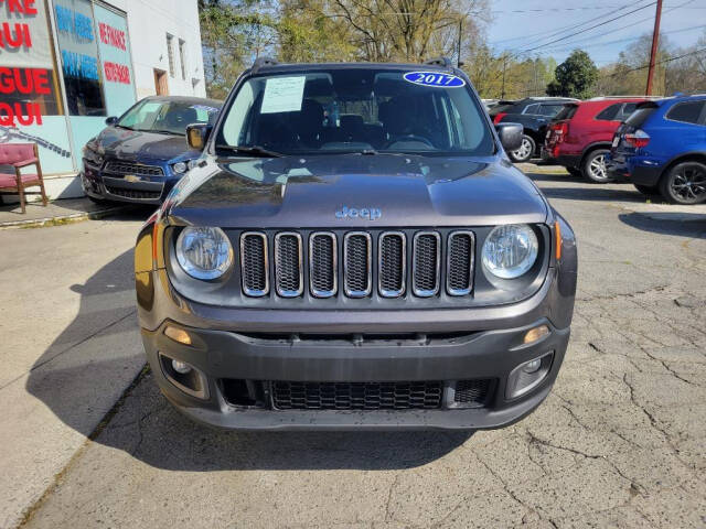 2017 Jeep Renegade for sale at DAGO'S AUTO SALES LLC in Dalton, GA