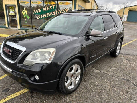 2008 GMC Acadia for sale at RPM AUTO SALES in Lansing MI