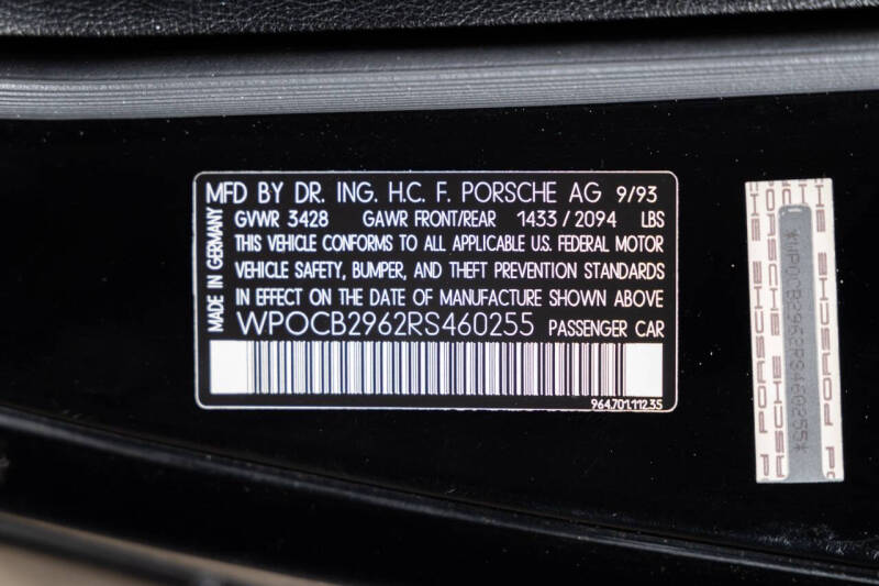 1994 Porsche 911 Carrera