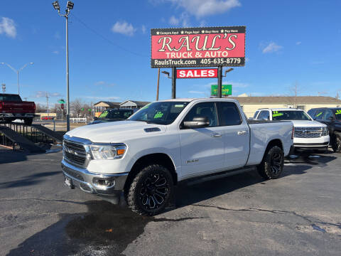 2019 RAM 1500 for sale at RAUL'S TRUCK & AUTO SALES, INC in Oklahoma City OK