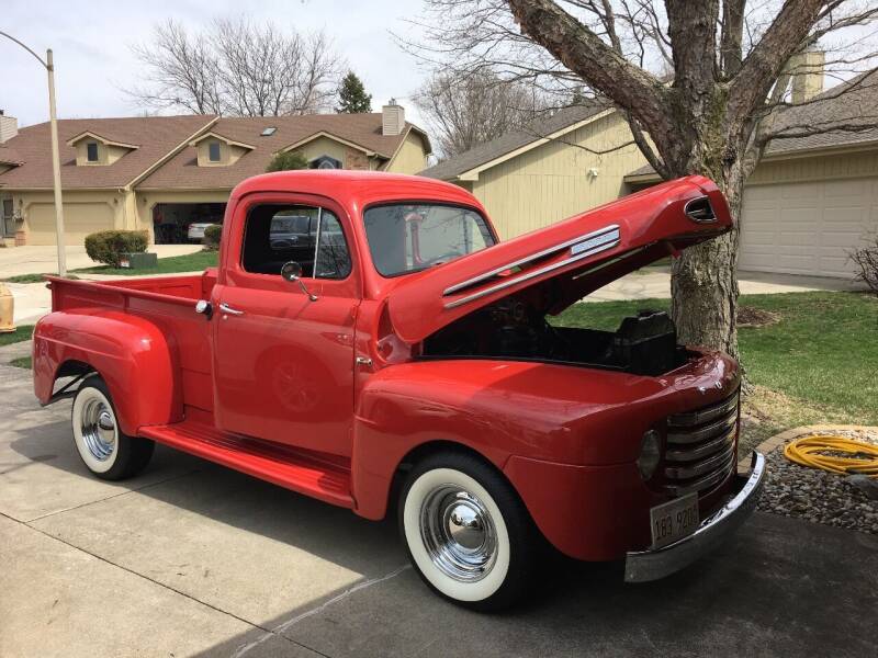 1949 Ford F-100 for sale at Gary Miller's Classic Auto in El Paso IL