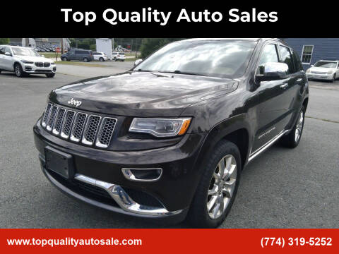2016 Jeep Grand Cherokee for sale at Top Quality Auto Sales in Westport MA