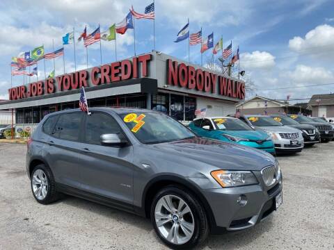 2014 BMW X3 for sale at Giant Auto Mart in Houston TX