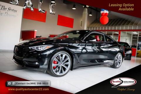 2021 Infiniti Q60 for sale at Quality Auto Center of Springfield in Springfield NJ