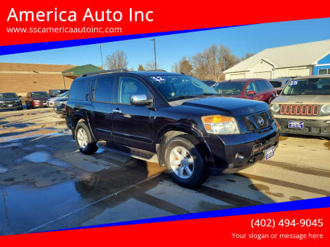 2012 Nissan Armada for sale at America Auto Inc in South Sioux City NE