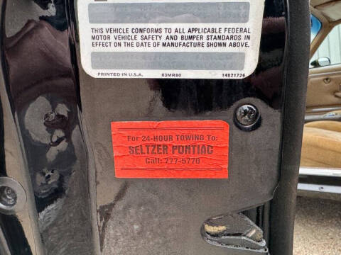 1981 Pontiac Firebird Trans Am