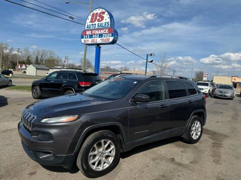 2016 Jeep Cherokee for sale at US Auto Sales in Garden City MI