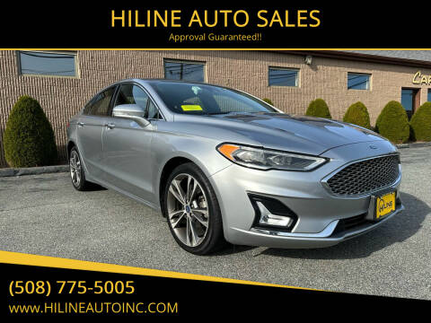 2020 Ford Fusion for sale at HILINE AUTO SALES in Hyannis MA
