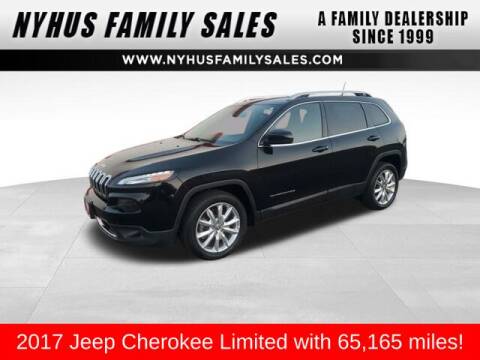 2017 Jeep Cherokee for sale at Nyhus Family Sales in Perham MN