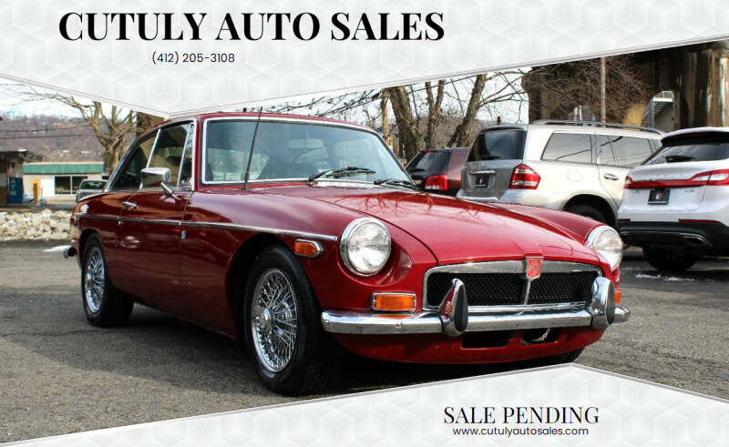 1974 MG MGB for sale at Cutuly Auto Sales in Pittsburgh PA