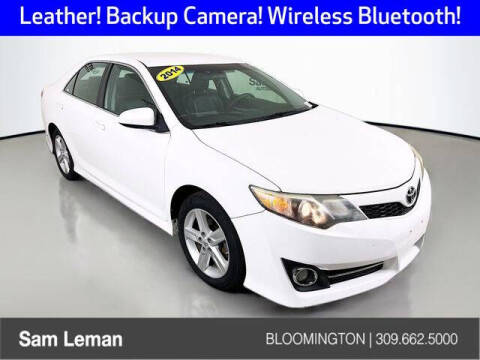 2014 Toyota Camry for sale at Sam Leman CDJR Bloomington in Bloomington IL