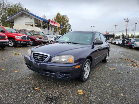 2005 Hyundai Elantra for sale at Leavitt Auto Sales and Used Car City in Everett WA