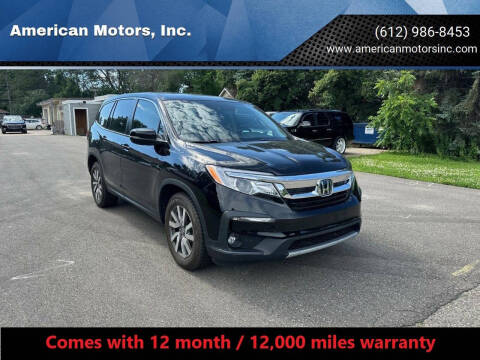 2019 Honda Pilot for sale at American Motors, Inc. in Farmington MN