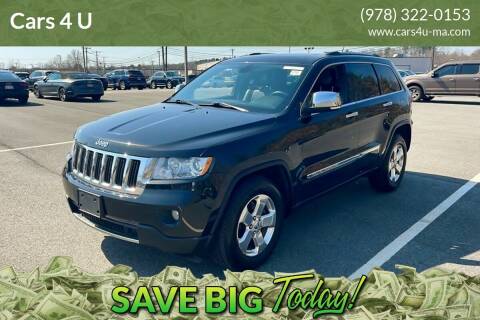 2012 Jeep Grand Cherokee for sale at Cars 4 U in Haverhill MA