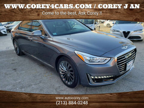 2017 Genesis G90 for sale at WWW.COREY4CARS.COM / COREY J AN in Los Angeles CA