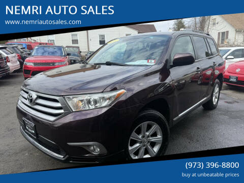 2011 Toyota Highlander for sale at NEMRI AUTO SALES in Dover NJ