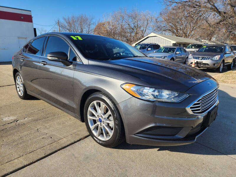 2017 Ford Fusion for sale at Quallys Auto Sales in Olathe KS