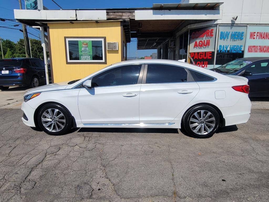 2016 Hyundai SONATA for sale at DAGO'S AUTO SALES LLC in Dalton, GA