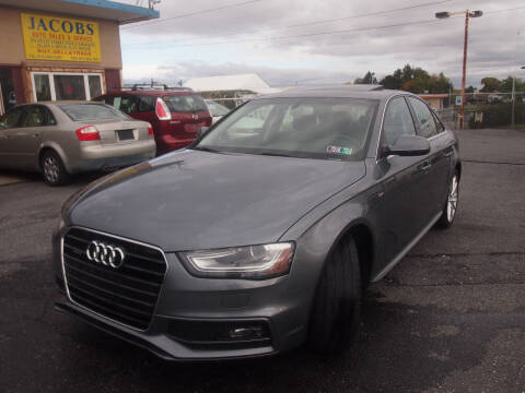 2014 Audi A4 for sale at JACOBS AUTO SALES AND SERVICE in Whitehall PA