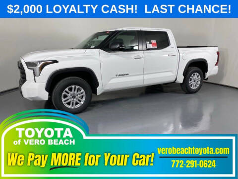 2024 Toyota Tundra for sale at PHIL SMITH AUTOMOTIVE GROUP - Toyota Kia of Vero Beach in Vero Beach FL