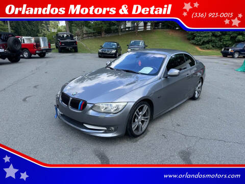 2011 BMW 3 Series for sale at Orlandos Motors & Detail in Winston Salem NC