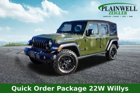 2022 Jeep Wrangler Unlimited for sale at Zeigler Ford of Plainwell- Jeff Bishop in Plainwell MI