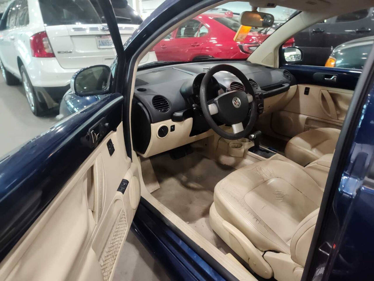 Blue 2005 Volkswagen New Beetle GLS GLS 2dr Coupe 2