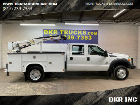 2011 Ford F-550 Super Duty for sale at DKR INC in Arlington TX