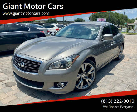 2012 Infiniti M56 for sale at Giant Motor Cars in Tampa FL