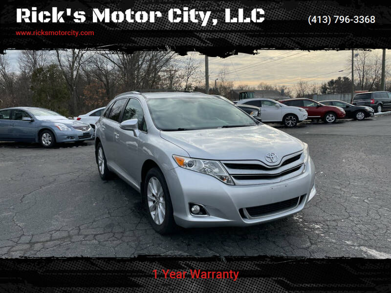 2013 Toyota Venza for sale at Rick's Motor City, LLC in Springfield MA
