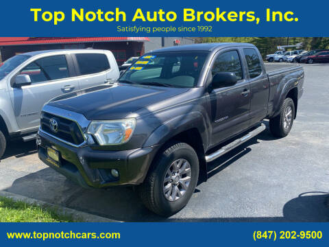 2013 Toyota Tacoma for sale at Top Notch Auto Brokers, Inc. in McHenry IL