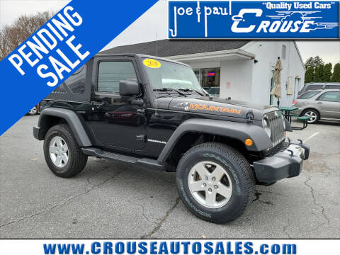 2010 Jeep Wrangler for sale at Joe and Paul Crouse Inc. in Columbia PA