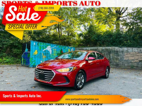 2018 Hyundai Elantra for sale at Sports & Imports Auto Inc. in Brooklyn NY