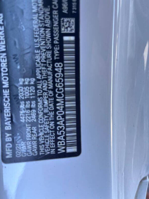 2021 BMW 4 Series 430i