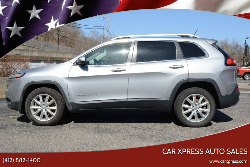 2014 Jeep Cherokee for sale at Car Xpress Auto Sales in Pittsburgh PA