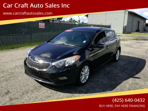 2015 Kia Forte5 for sale at Car Craft Auto Sales Inc in Lynnwood WA