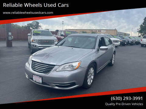 2014 Chrysler 200 for sale at Reliable Wheels Used Cars in West Chicago IL